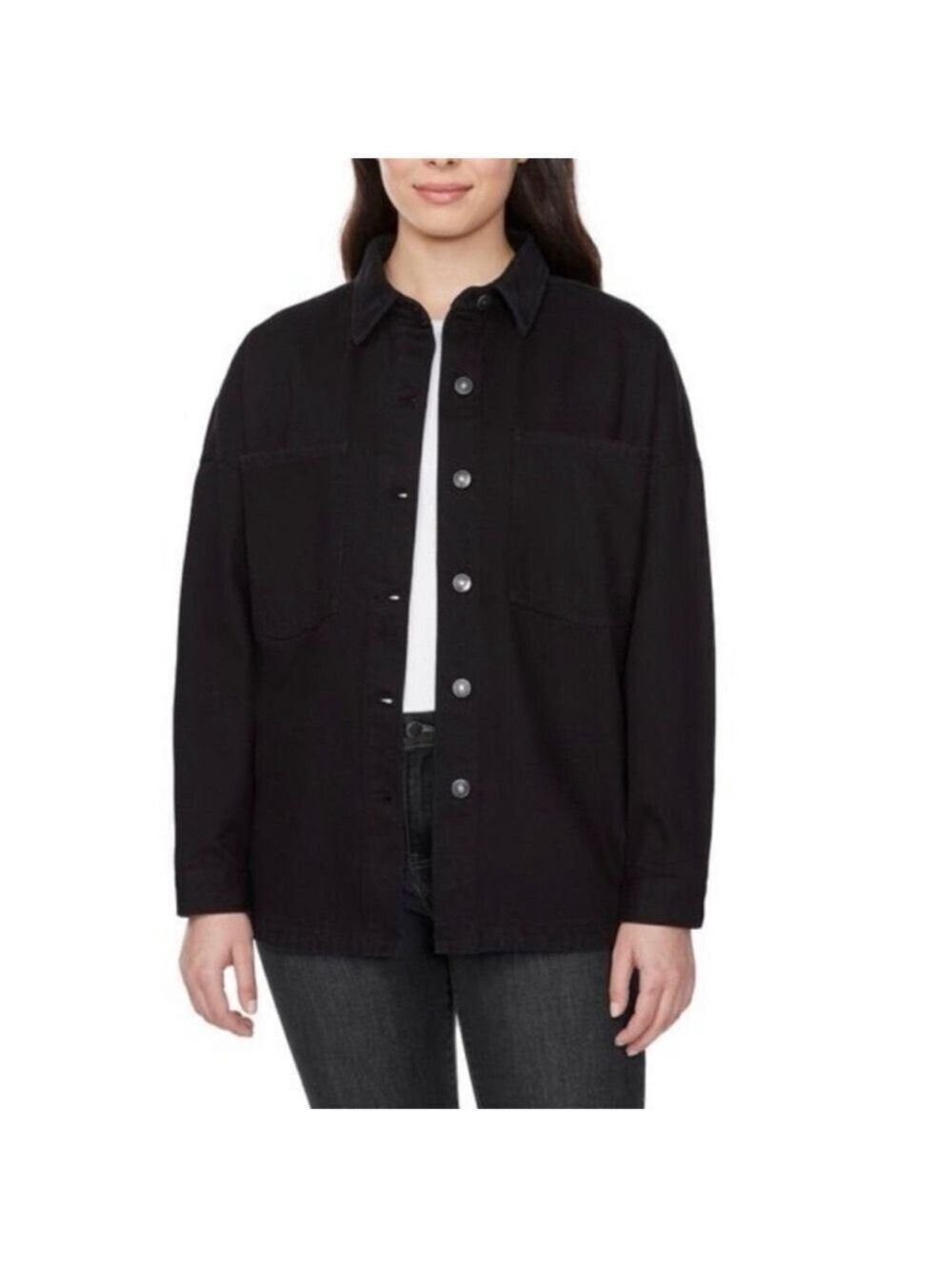 Hudson Jeans Dark Denim Shaket Jacket Medium